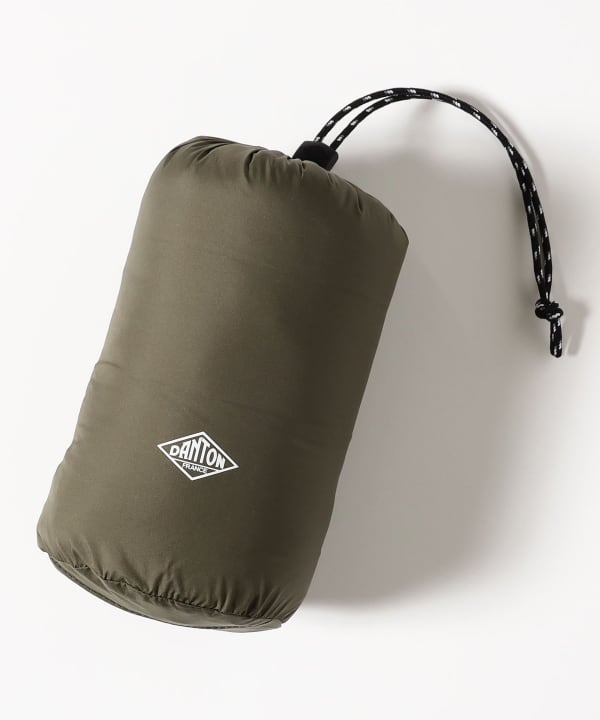DANTON CREW NECK INNER DOWN JACKET／カーキ BEAMS（ビームス）DANTON / CREWNECK INNER DOWN JACKET（ブルゾン