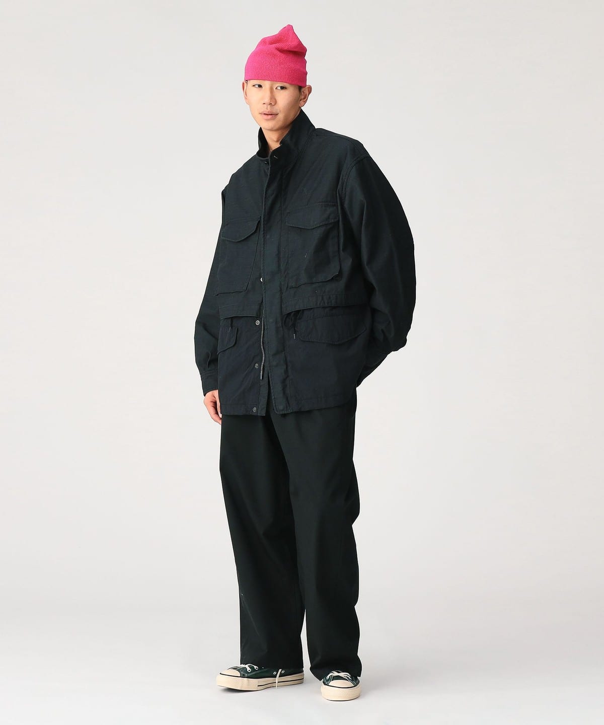 BEAMS（ビームス）レイヤード M65 ジャケット【ワイドフィット