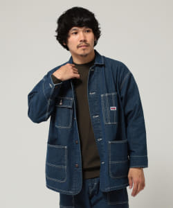 ▲BIGMAC × BEAMS / 別注 デニム カバーオール