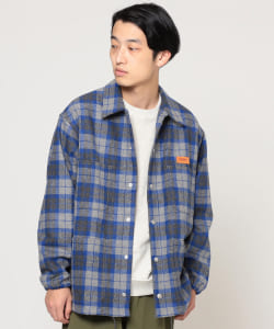▲UNIVERSAL OVERALL × BEAMS / 別注 チェック カバーコーチジャケット