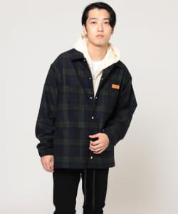 ▲UNIVERSAL OVERALL × BEAMS / 別注 チェック カバーコーチジャケット