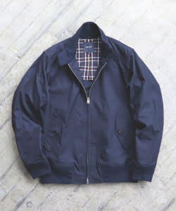 ▲BEAMS / ストレッチ ハリントンジャケット