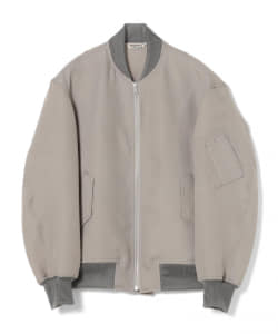 ▲AURALEE / シルク トリプルクロス ジップ ブルゾン