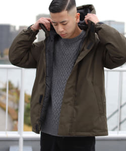 ▲BEAMS / TCウェザー ダウンジャケット