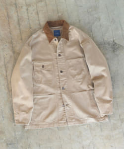 ▲BEAMS / ガーメントダイ イージーフィット カバーオール