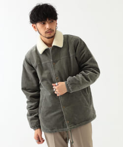 ▲BEAMS / コーデュロイ ボア コーチジャケット