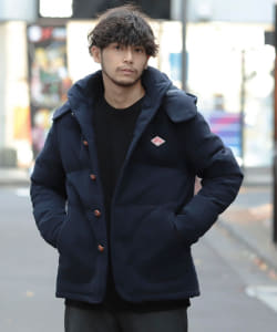 ■DANTON × BEAMS / 別注 Wool Mosser Down Jacket