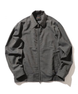 ▲BEAMS PLUS / メランジツイル ジッパーブルゾン