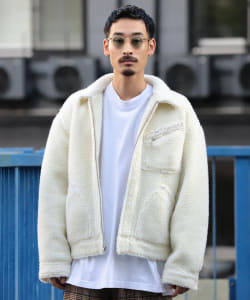 ▲Lee × BEAMS / 別注 ボア ワークジャケット