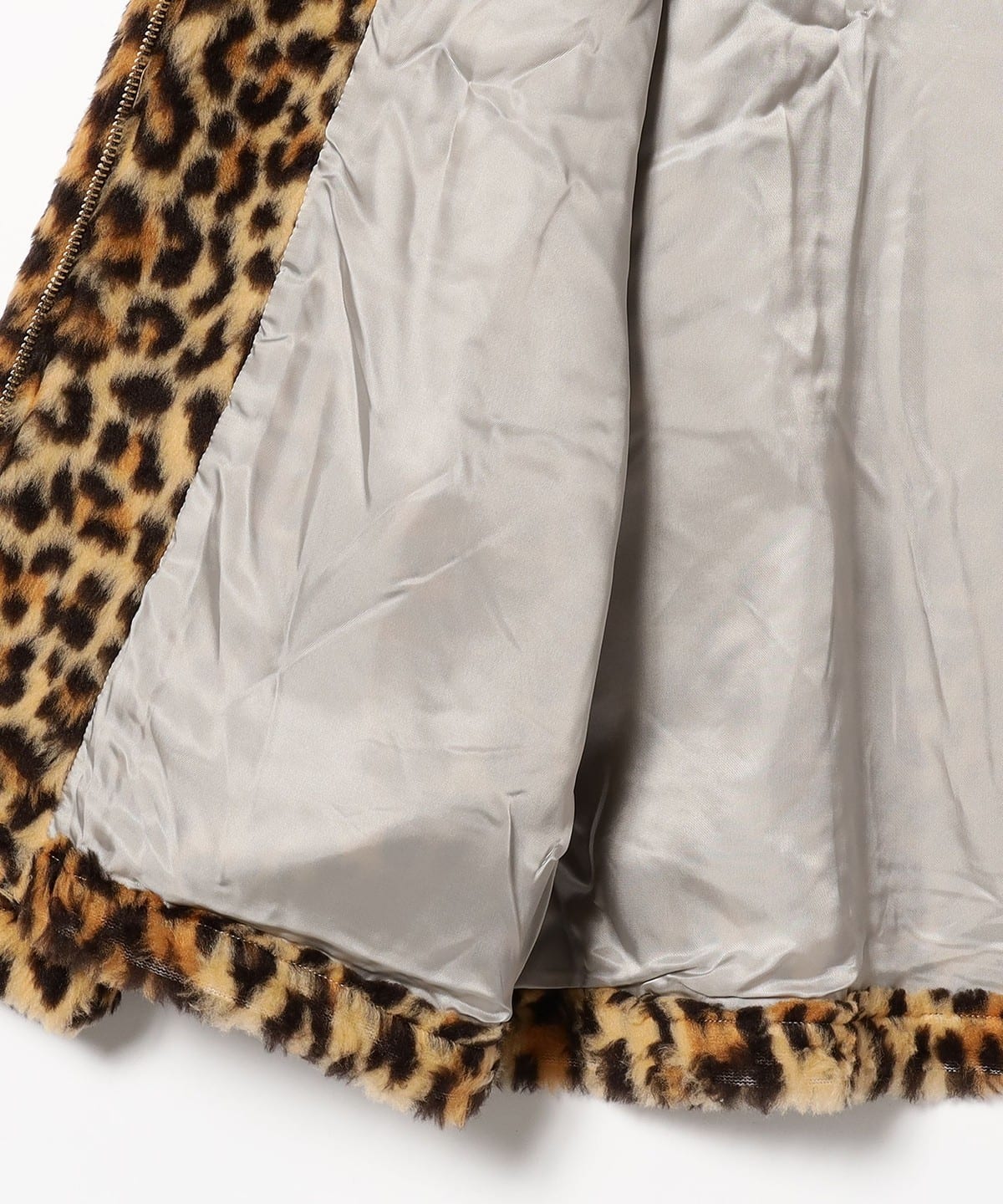 BEAMS JAPAN BEAMS JAPAN STYLE EYES / Leopard Full Zip Parka 