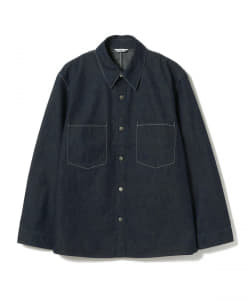 ▲AURALEE / Hard Twist Light Shirts Denim Blouson