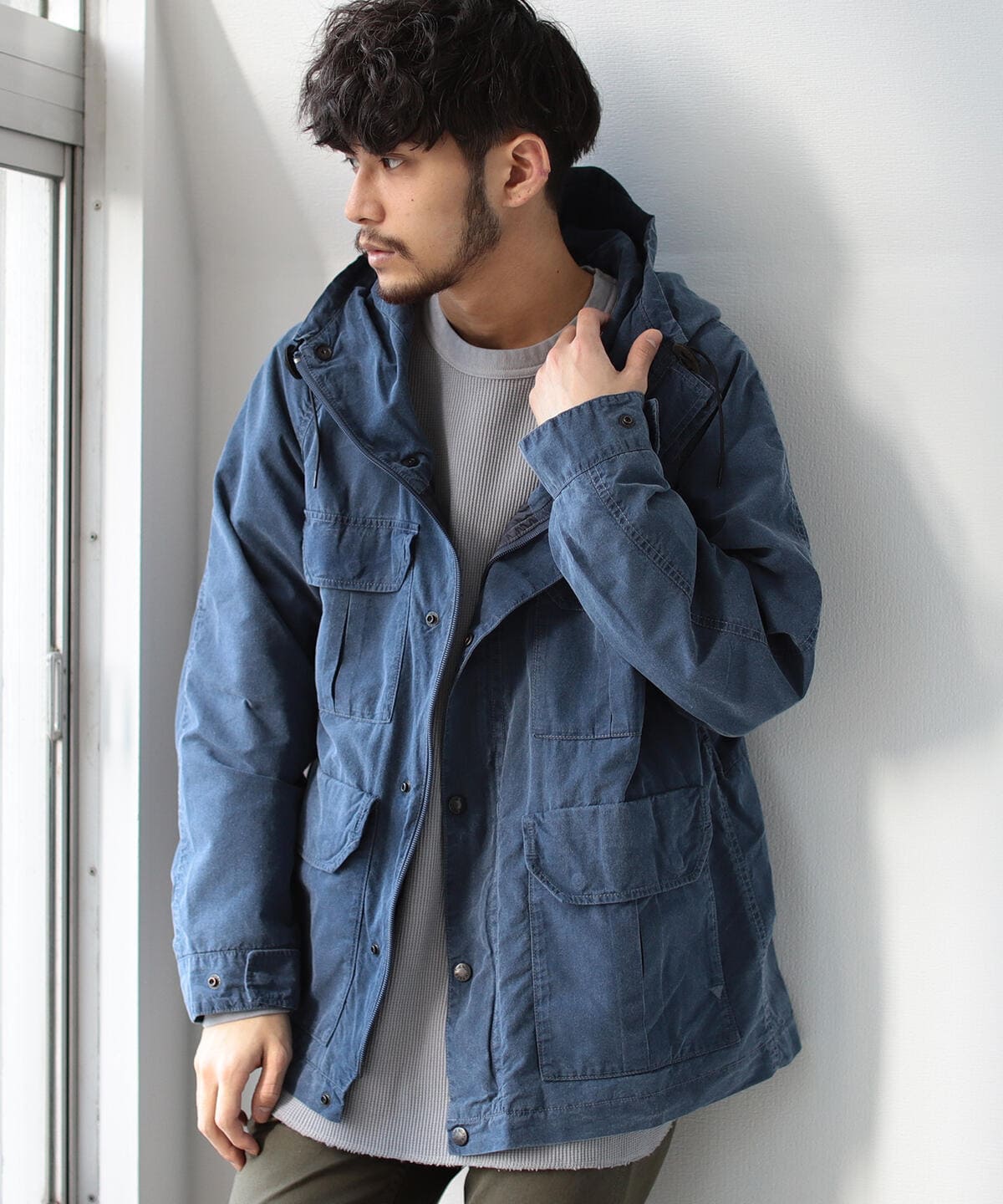 Beams ビームス The North Face Purple Label Beams 別注 Indigo Mountain Parka ブルゾン マウンテンパーカー 通販 Beams