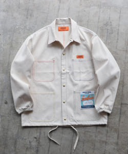 ▲UNIVERSAL OVERALL × BEAMS / 別注 Crazy Cover Coach Jacket
