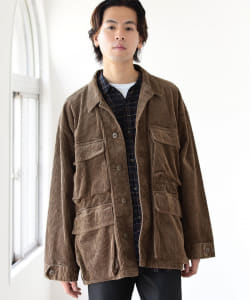 ▲BEAMS / コーデュロイ ビッグ BDUブルゾン