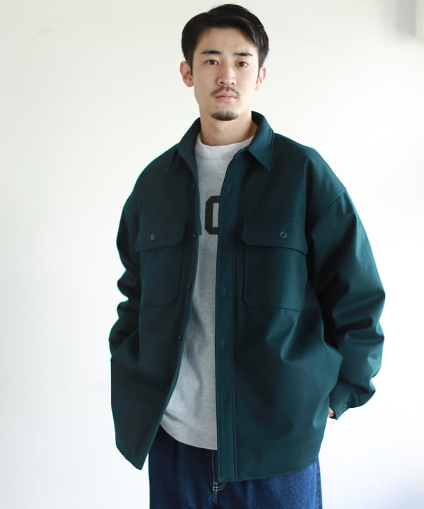 21AW BEAMS ALLIED ダウンCPOジャケット-