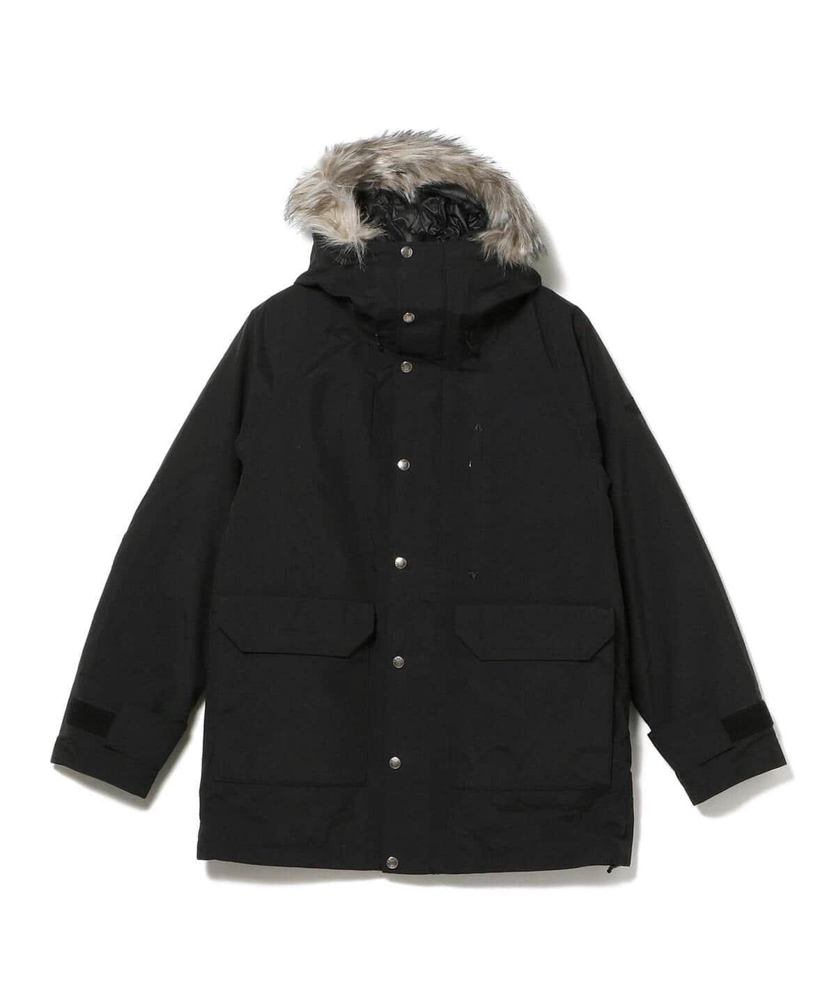 plain black north face jacket