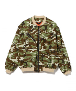 ▲Essay / camouflage MA-1