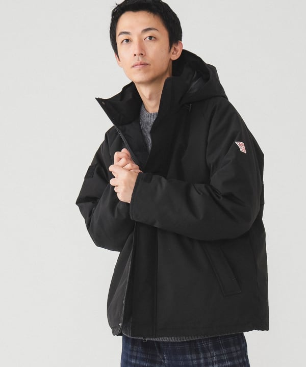 ダウンジャケットDanton BEAMS ダウン　Wool Mosser Down Jacket