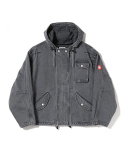 ▲C.E. /  Black Denim Zip Parka