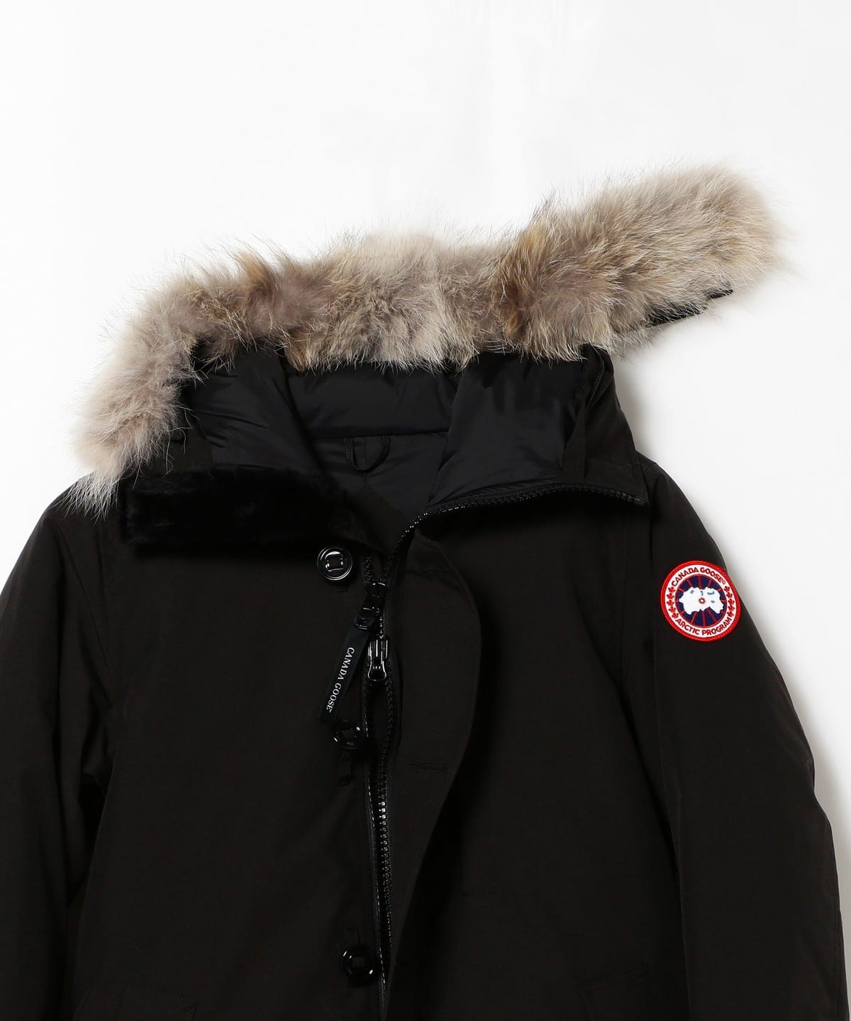 d*c様 【BEAMS別注】カナダグース ジャスパー ブラックM BEAMS（ビームス）CANADA GOOSE / Jasper Parka Black Label（ブルゾン
