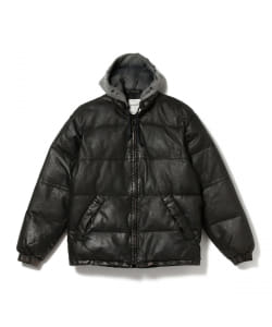 BOW WOW / Patina Leather Down Jacket