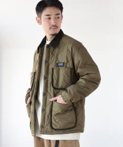 UNIVERSAL OVERALL × BEAMS / 別注 Quilt Cover Coach Jacket