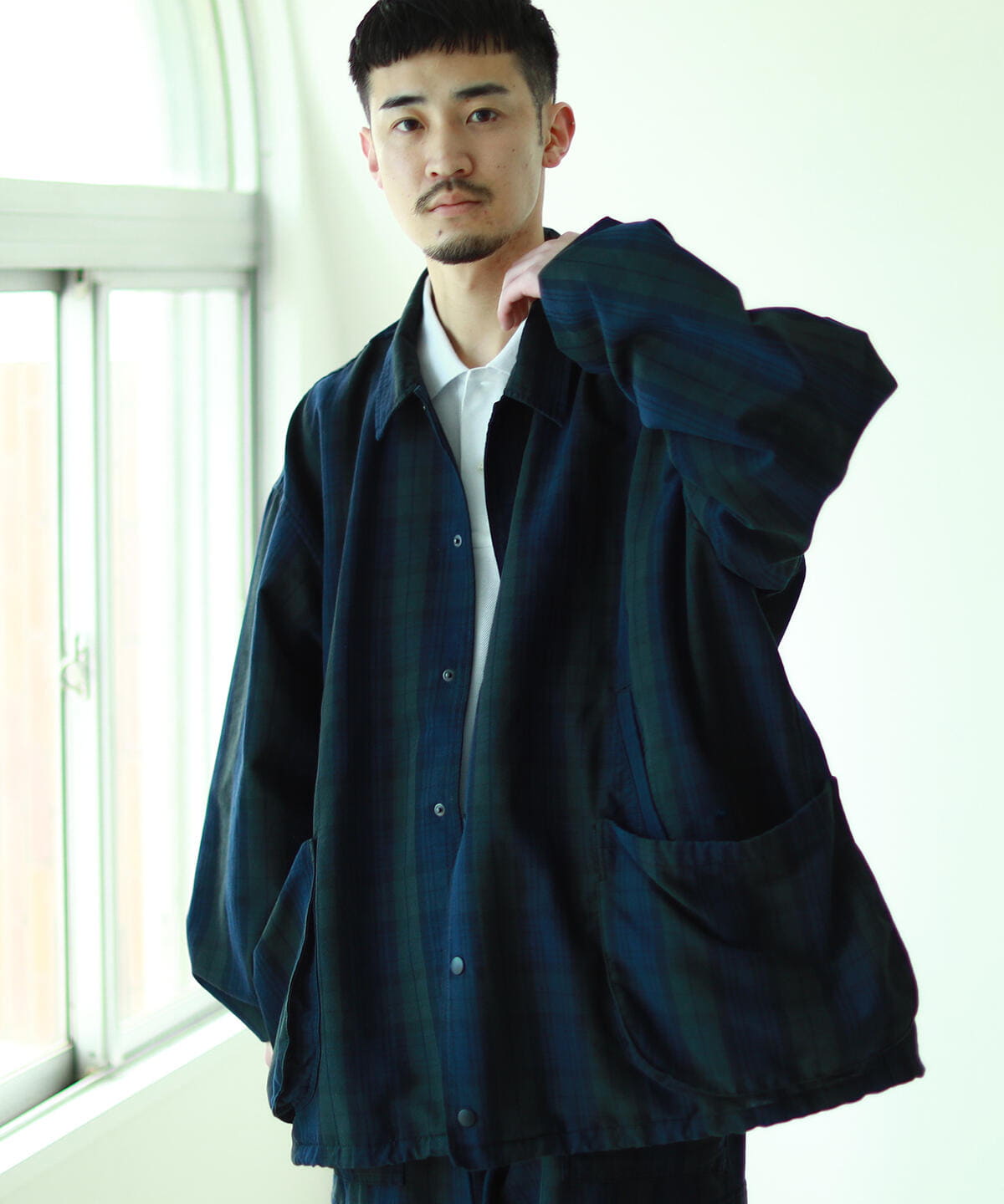 BEAMS [BEAMS] BEAMS / Easy coach jacket (blouson blouson) mail 