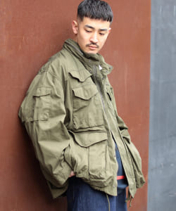 ▲BEAMS / ユーティリティ M65 ジャケット