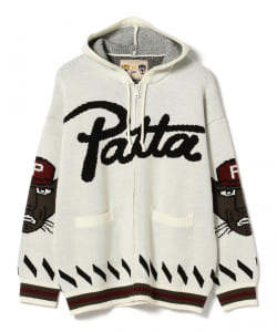 ▲PATTA / Cartoon Knitted Jacket