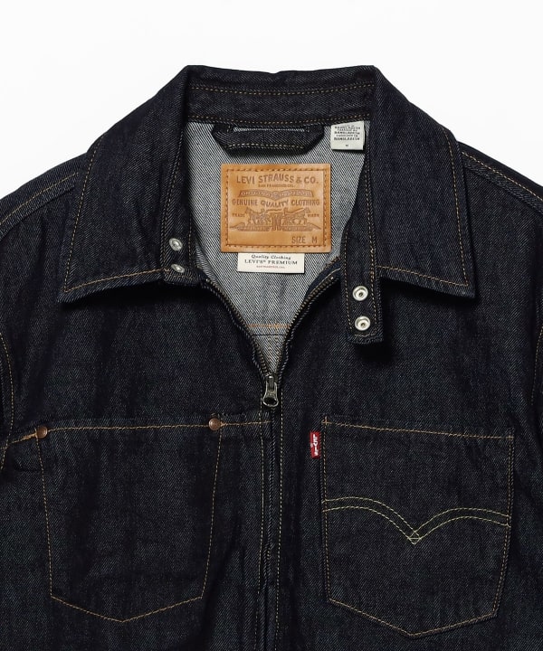 LEVI'S BEAMS デニムジャケット L インディゴインサイドアウト LEVI'S BEAMS デニムジャケット L インディゴインサイドアウト