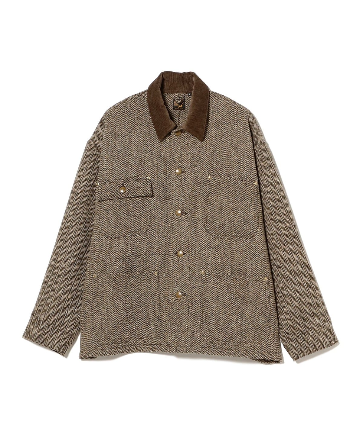 orSlow オアスロウ / HARRIS TWEED RELAX FIT COVERALL ブルゾン MEN H47:KHAKI 2(M) orSlow オアスロウ / HARRIS TWEED RELAX FIT COVERALL ブルゾン MEN H47:KHAKI 2(M)