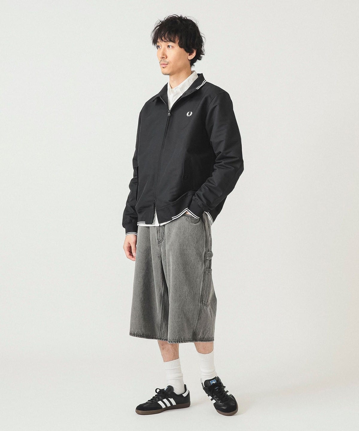 BEAMS（ビームス）【別注】FRED PERRY / ハリントン ジャケット