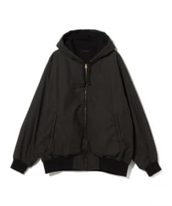 COMOLI / コットンナイロン ジップパーカ