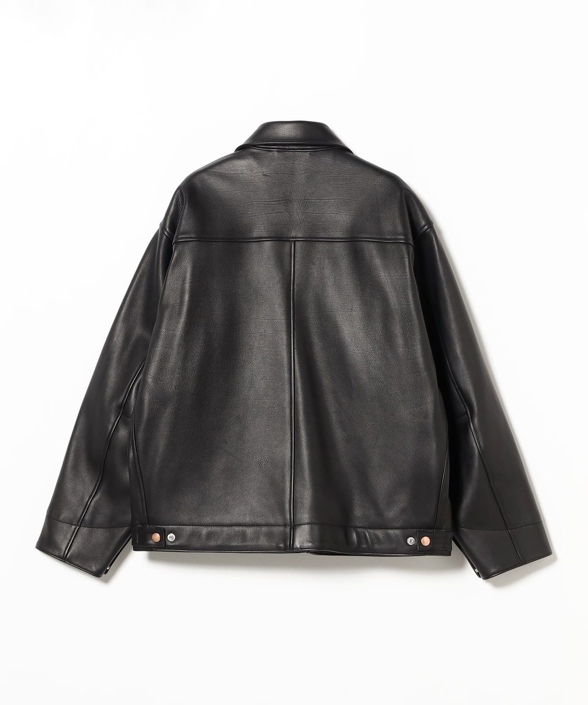 BEAMS（ビームス）COMOLI / カーフスキン ジップショート