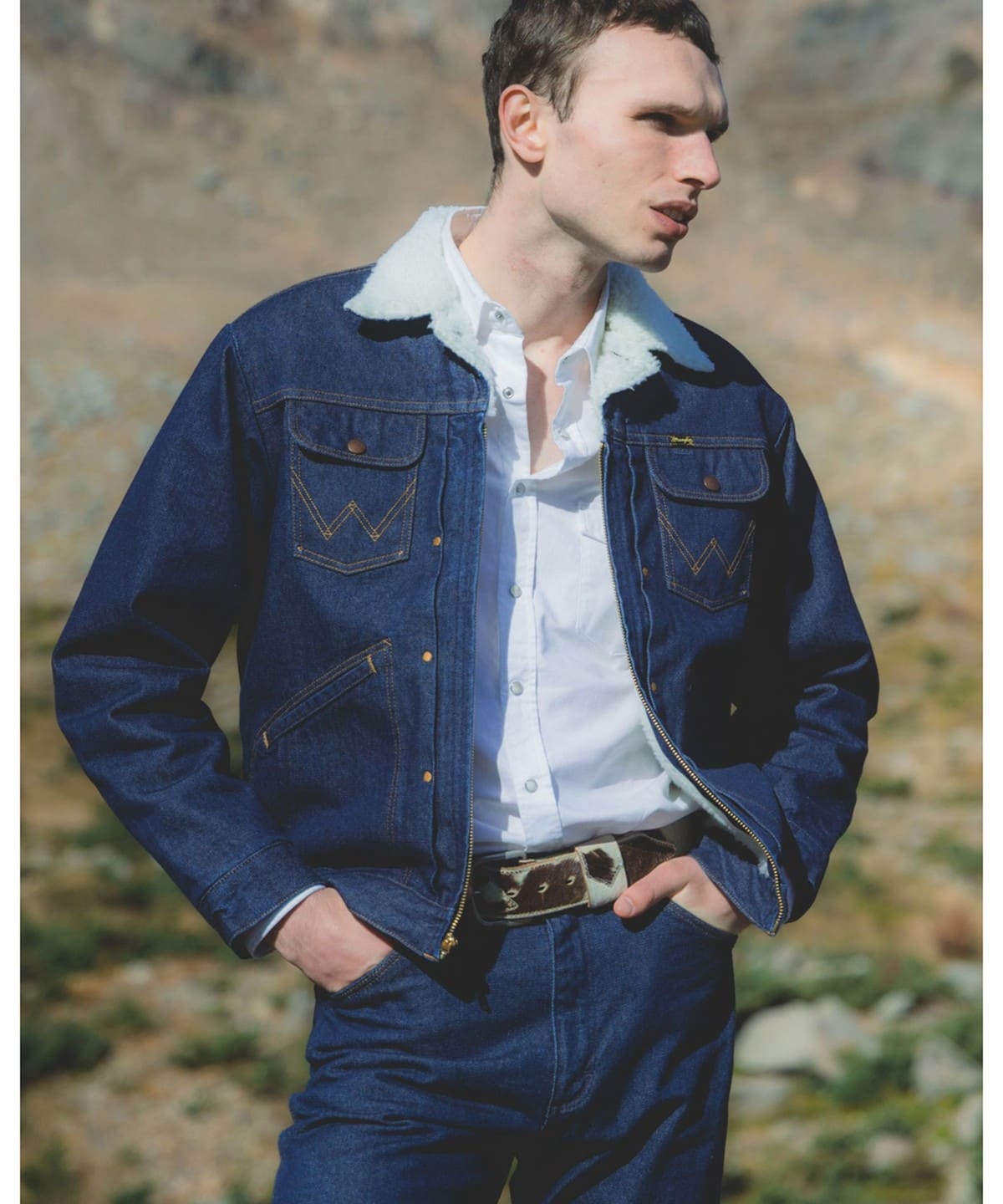 BEAMS（ビームス）【別注】Wrangler / 24MJZ ボアジャケット（ブルゾン