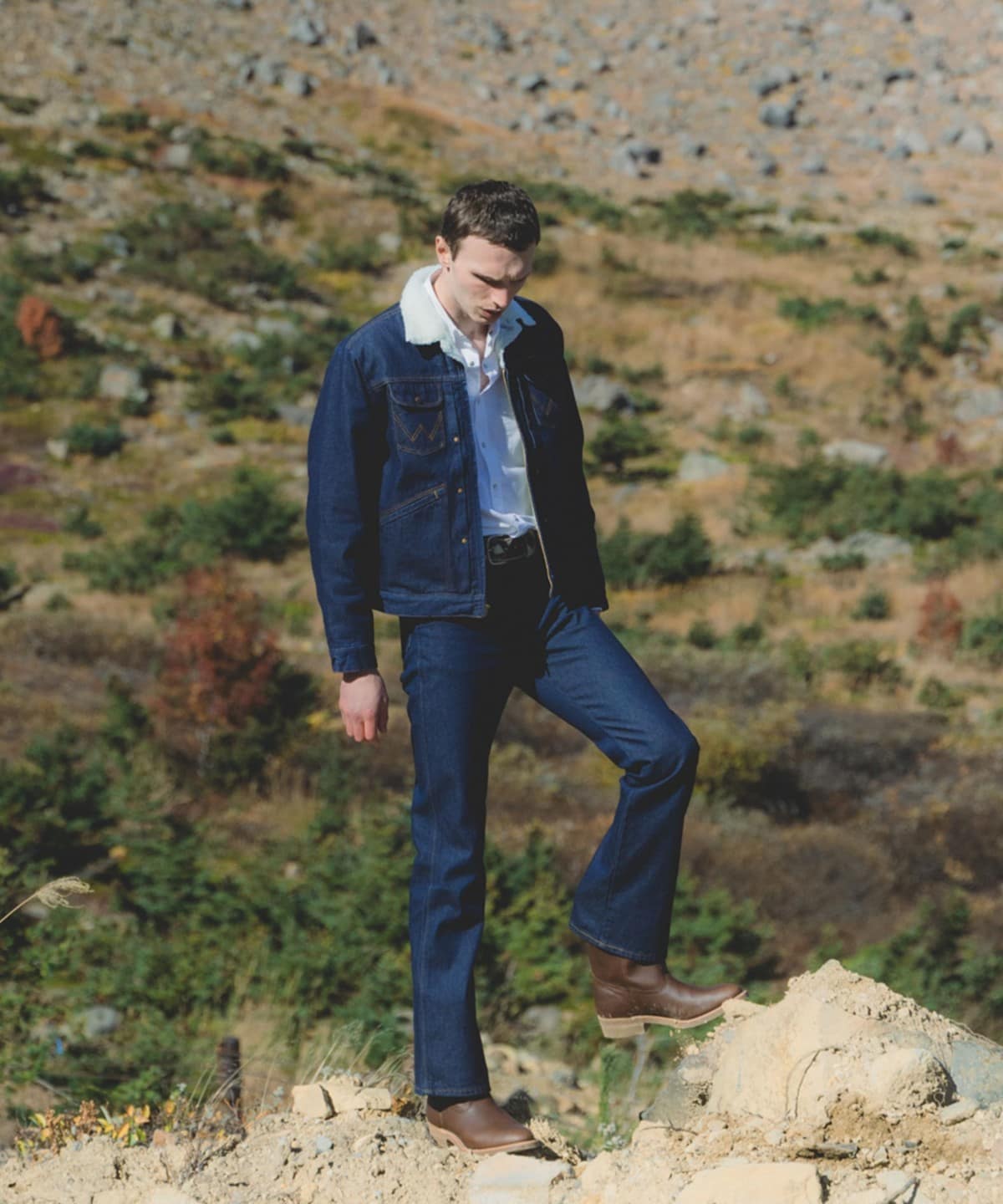 BEAMS（ビームス）【別注】Wrangler / 24MJZ ボアジャケット（ブルゾン