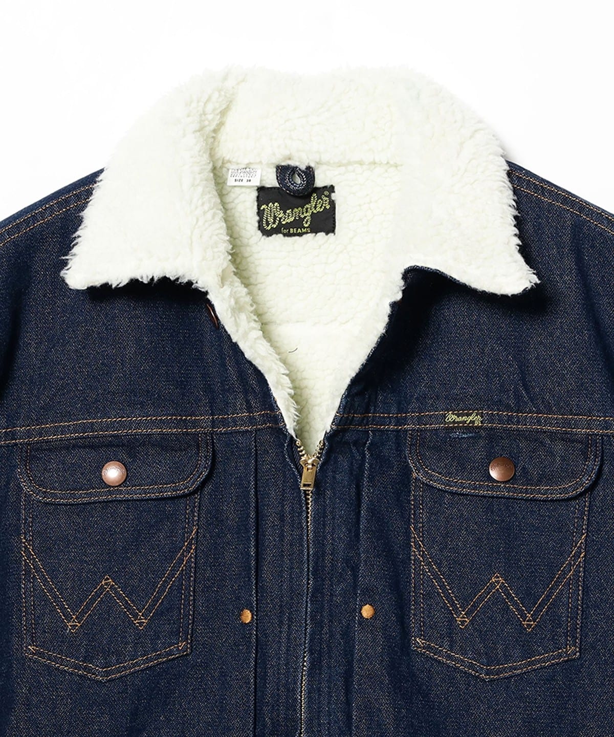 BEAMS（ビームス）【別注】Wrangler / 24MJZ ボアジャケット（ブルゾン