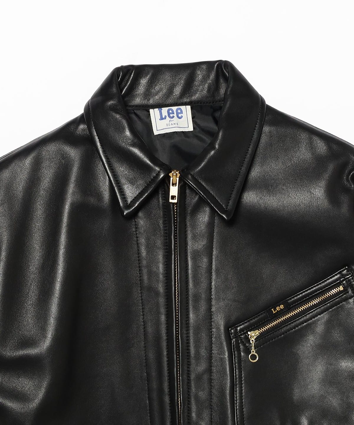 BEAMS（ビームス）【別注】Lee / 91-B Lamb Leather Jacket（ブルゾン