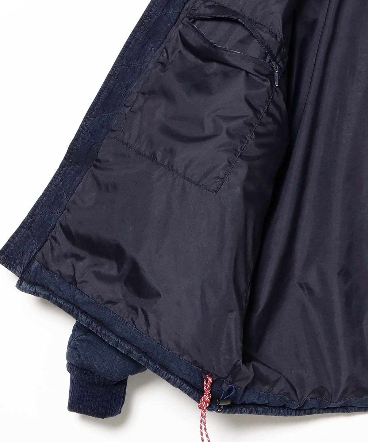 BEAMS JAPAN（ビームス ジャパン）インディゴ キルティング ブルゾン