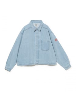 C.E / WASHED DENIM SHORT SHIRT JACKET
