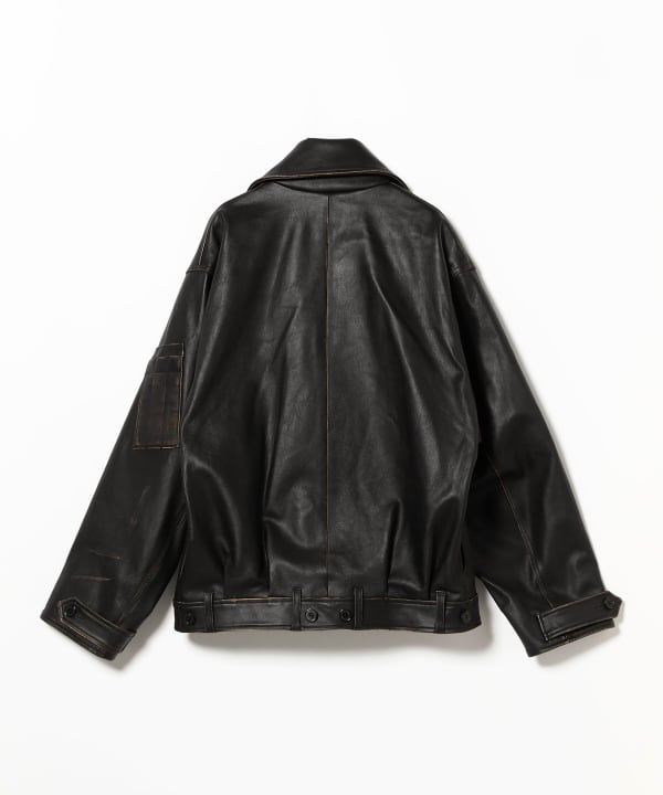 BEAMS（ビームス）DAIRIKU / Inception Leather MK3 Jacket（ブルゾン