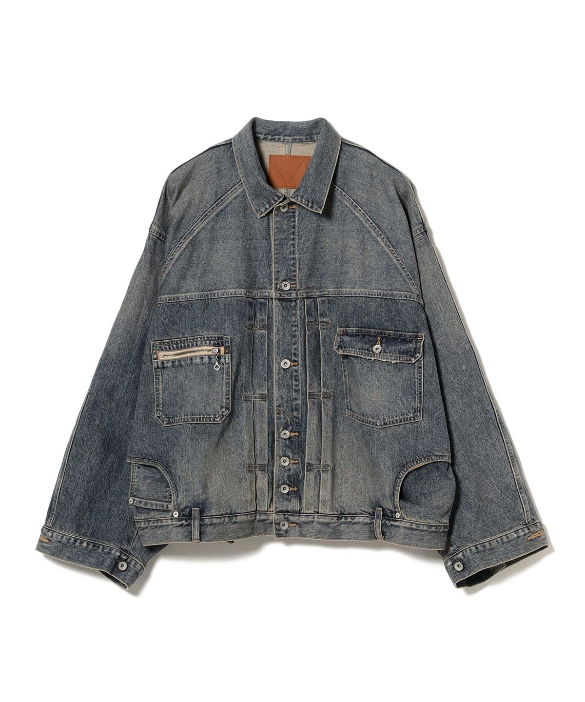 BEAMS（ビームス）DAIRIKU / Inception Vintage Washed Denim Jacket