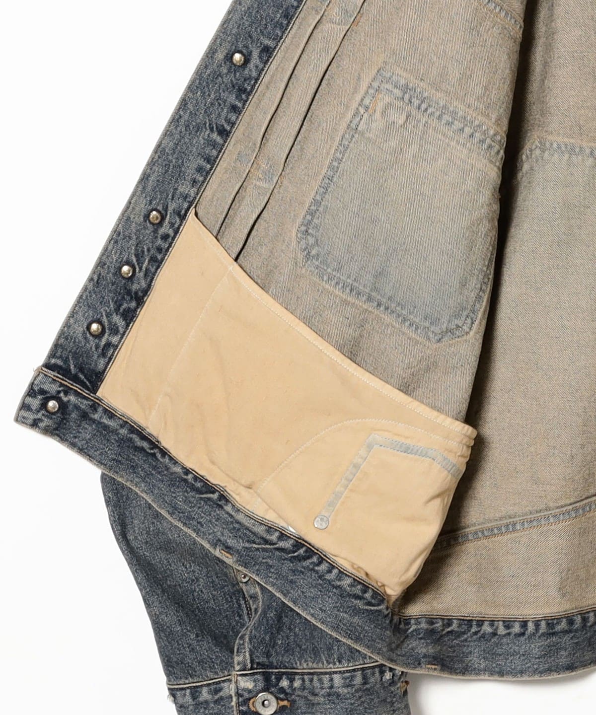 BEAMS（ビームス）DAIRIKU / Inception Vintage Washed Denim Jacket