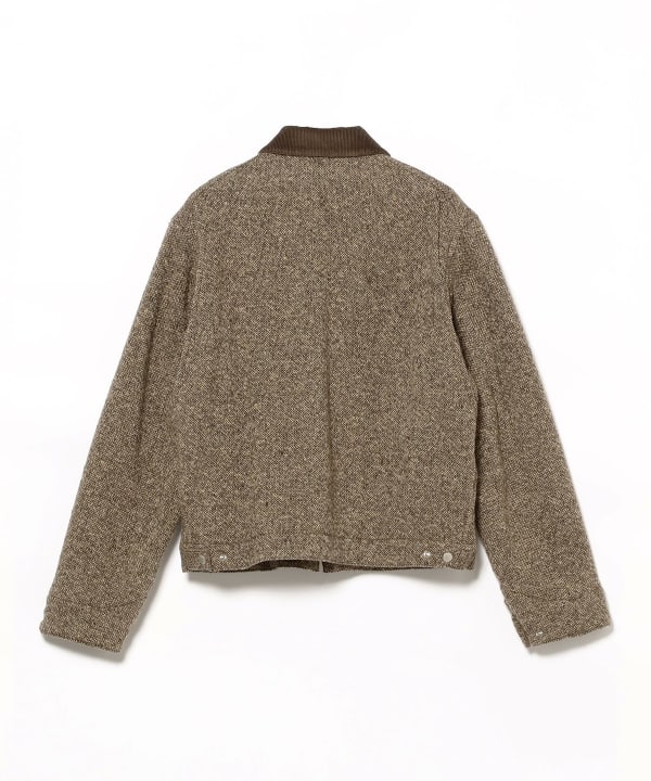 BEAMS（ビームス）AURALEE / Homespun Tweed Zip Blouson