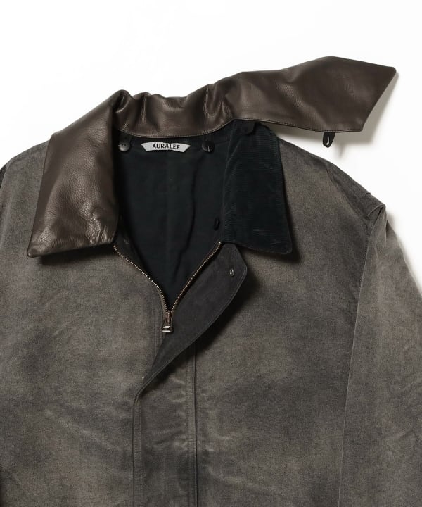 BEAMS（ビームス）AURALEE / PRODUCT DYED ORGANIC COTTON DUCK