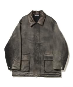 AURALEE / PRODUCT DYED ORGANIC COTTON DUCK BLOUSON