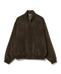 AURALEE / BABY CAMEL FLANNEL ZIP BLOUSON