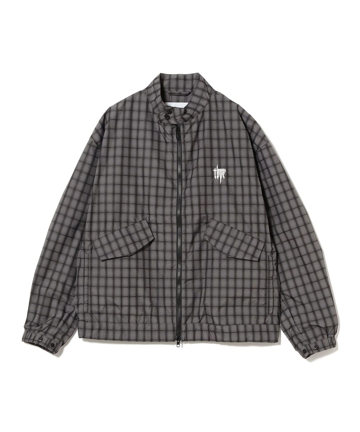 TIGHTBOOTH PRODUCTION ^Cgu[X v_NV / PLAID LIGHT SWING TOP u] MEN BLACK XL
