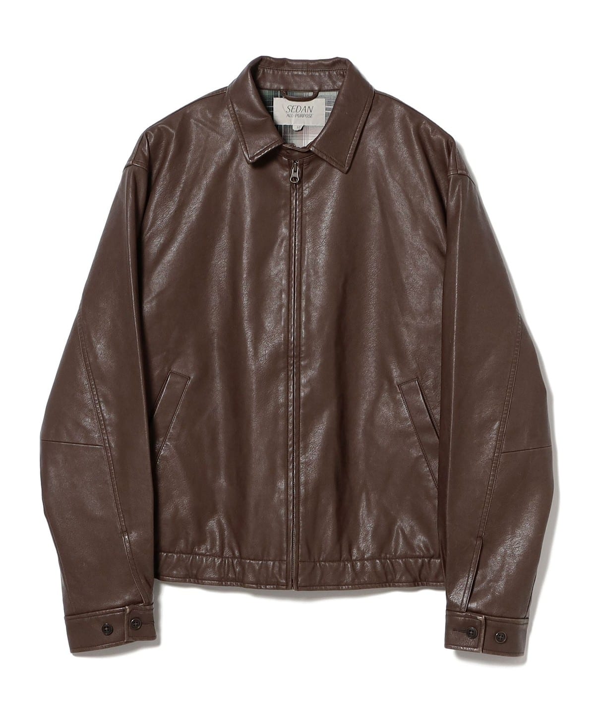 BEAMS（ビームス）SEDAN / Synthetic Leather Jacket（ブルゾン