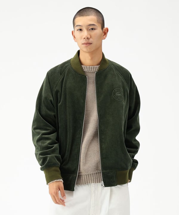 BEAMS（ビームス）【別注】LACOSTE / コーデュロイ ブルゾン